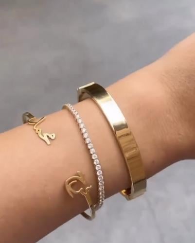 اسوار مطليه ذهب اسمين