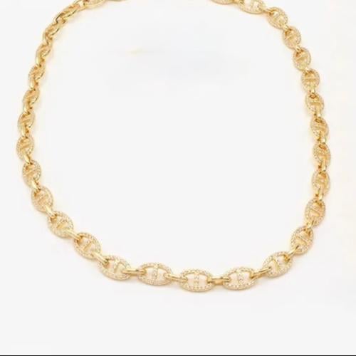 سلسال apm مطلي ذهب