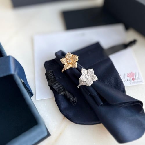 خاتم ورده كرستال الجديد