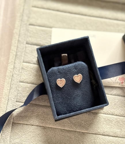 حلق شكل قلب بيبي بنك