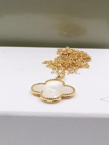 سلسال طويل ورده كبيره