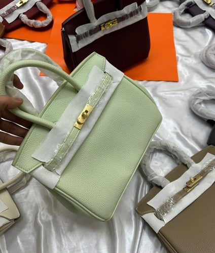 شنطه بيركن جلد مطفي