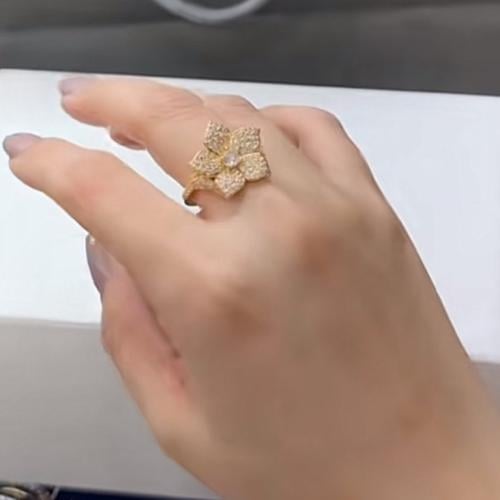 خاتم ورده كرستال الجديد