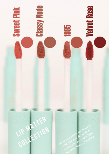 مجموعة ملونات الشفاه الكريمية