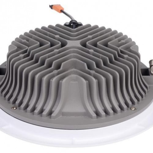 كشاف LED مقاس 10 سم ضمان 3 سنوات اطار ابيض 10 واط...