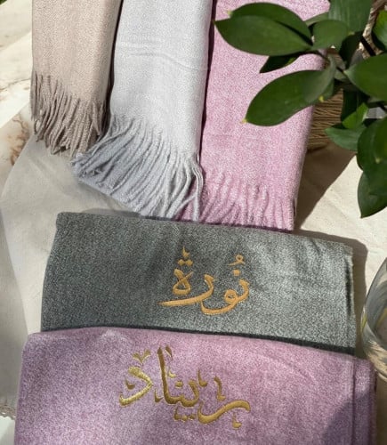 شالات للتطريز حسب الطلب