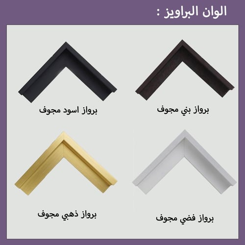 لوحة قماشية بتصميم اية الكرسي