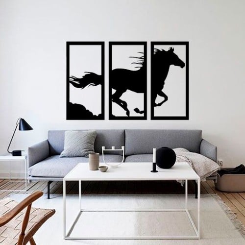 منحوتة اكريلك بتصميم حصان