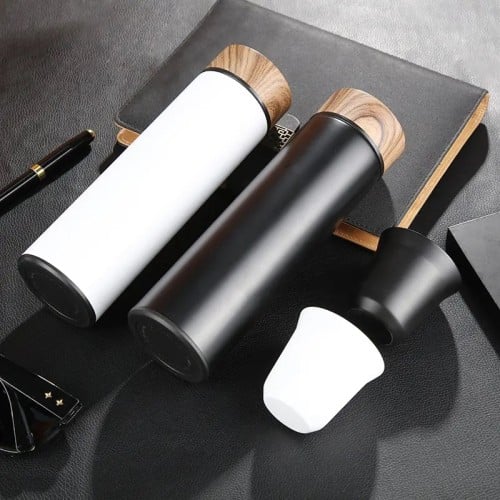 بكج ترمس حافظ للماء -لون اسود و ابيض