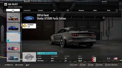 حساب فورزا موتر سبورت 7 مهكر للاكس بوكس والبي سي