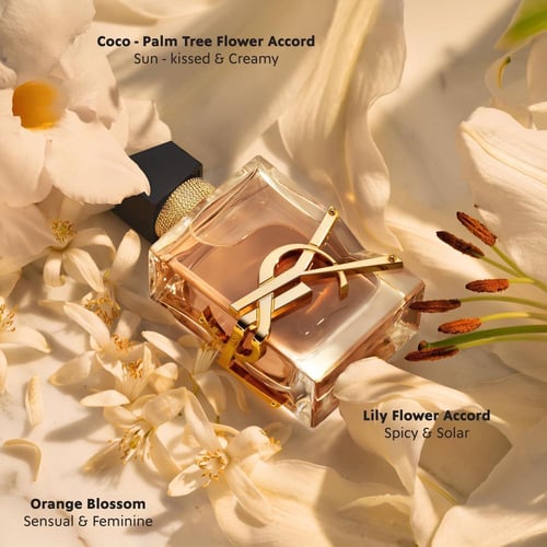 ليبر إيف سان لوران فلاورز اند فليمز او دو بارفان 9...