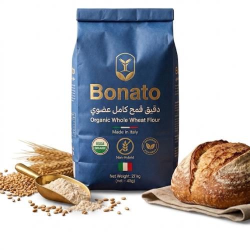 دقيق قمح كامل عضوي ( بوناتو )