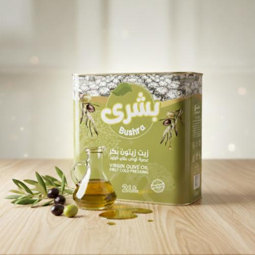 زيت زيتون بشرى بكر عصرة أولى على البارد (سوري)