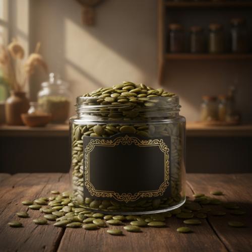 حب قرع عضوي * علبة