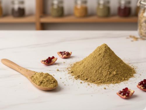 قشر رمان مطحون أصلي