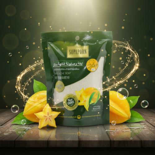 ليفة وصابونة فاكهة ستار طبيعية
