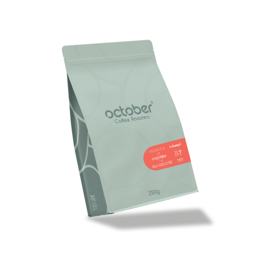 قهوة كولومبيا تروبيكا 250g اكتوبر
