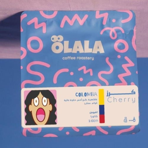 قهوة كولومبيا كرز انفيوجن OLALA 125g