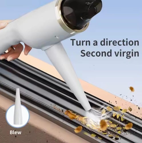 مكنسة بار يدوية Powerful ابيض