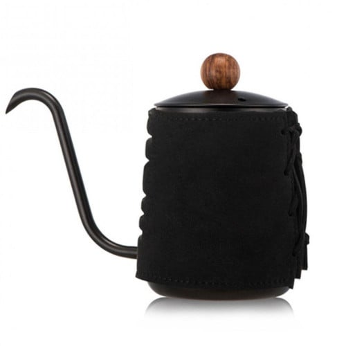 ابريق ترشيح ديجو اسود 300ml جلد اسود