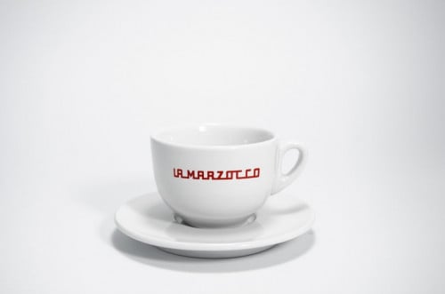 كوب كبتشينو لينيا لامرزوكو ابيض