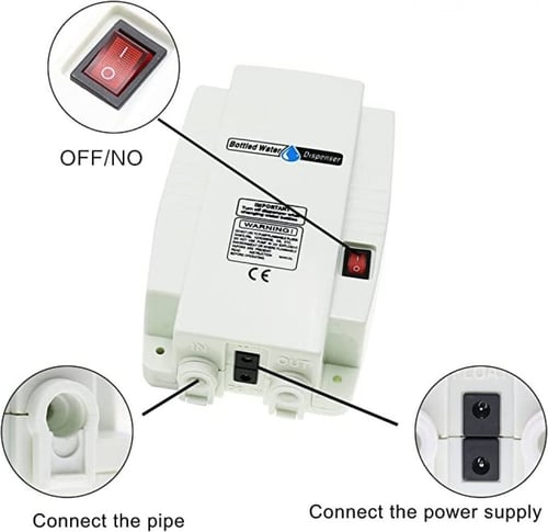 مضخة مياه مع فلتر