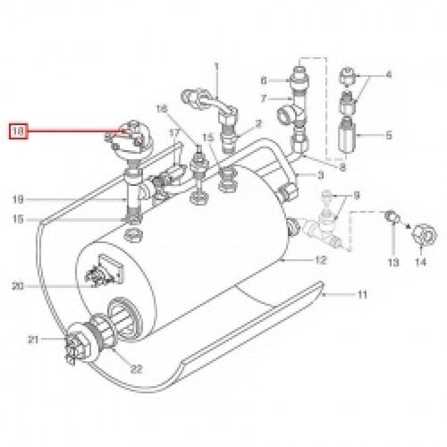 مفتاح حساس حرارة نوفا صغير
