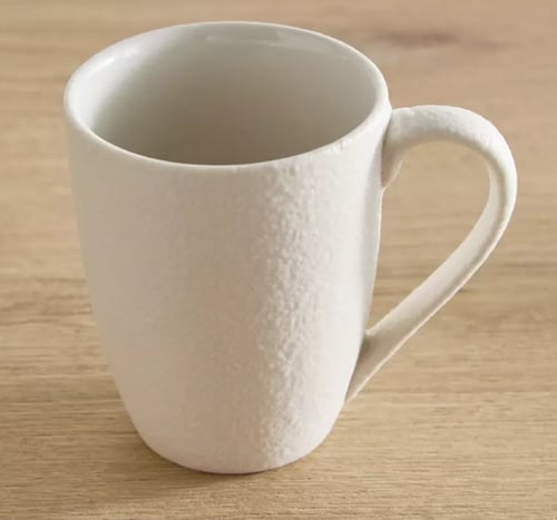 كوب منجم ابيض 320ml