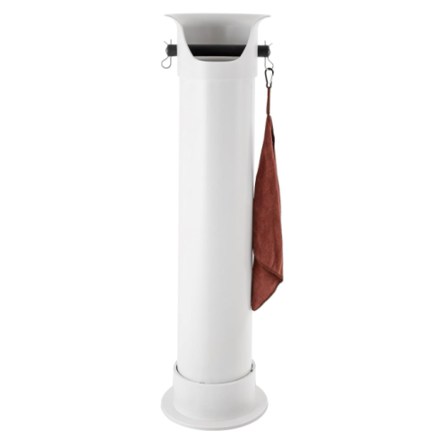 صندوق مهملات كبير ابيض