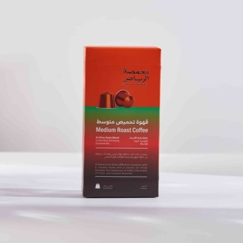 كبسولات خلطة واحة الاحساء تحميص متوسط 57g محمصة ال...