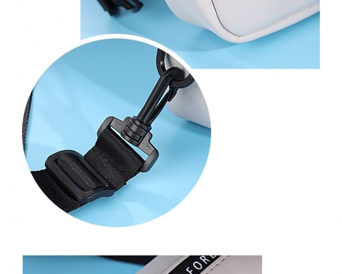 حقيبة كتف (رمادي)