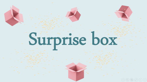 صندوق المفاجآت للصفوف الأولية