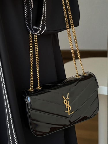 شنطة سان لوران لولو لامع