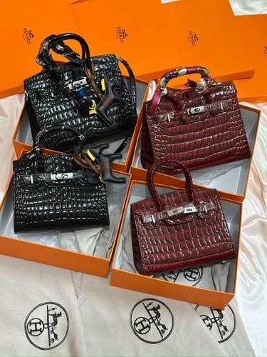 شنطة ارميز بيركن كروكدايل