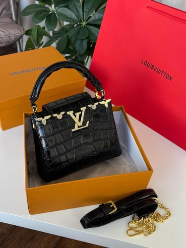 شنطة لويس فيتون كابسين كروكدايل