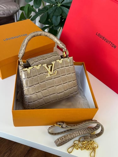 شنطة لويس فيتون كابسين كروكدايل