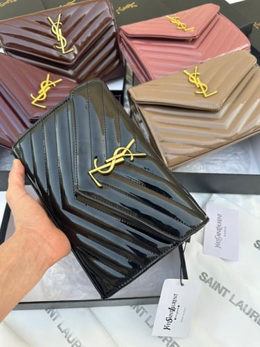 شنطة سان لوران انفلب لامع