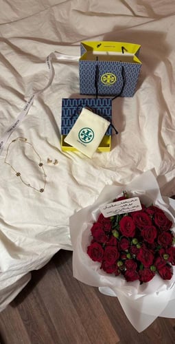 طقم توري بورش سلسال وحلق مع الملحقات