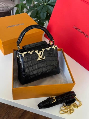 شنطة لويس فيتون كابسين كروكدايل