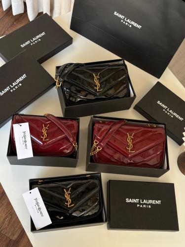 شنطة سان لوران لولو لامع