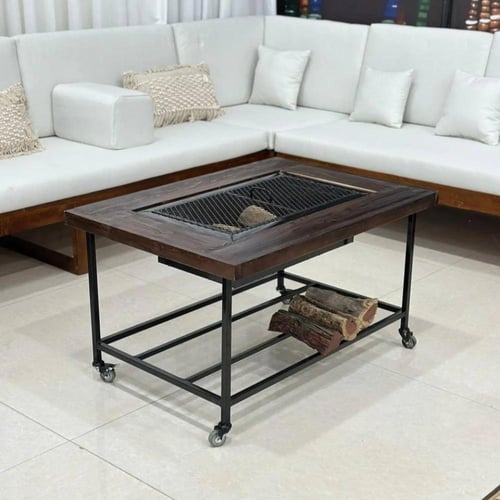 منقل 120×70×50 خشب بني