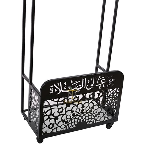 حامل سجادات صلاة بتصميم إسلامي فاخر - لمسة أناقة ل...