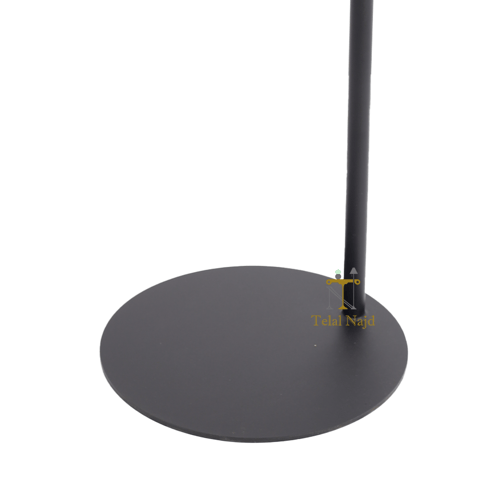 طاولة خدمة شكل دائري عصري مصنوعة من الحديد لون أسو...