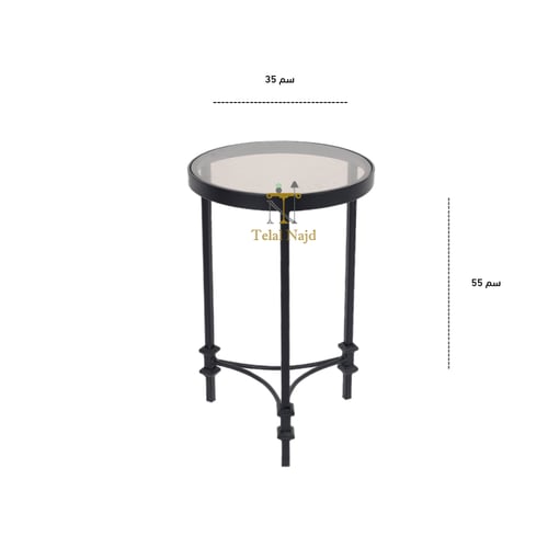 طقم طاولات تقديم 4 طاولات خدمة وطاولة كبيرة قواعد...