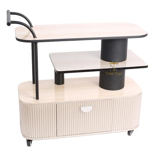 عربية بديل رخام لون بيج