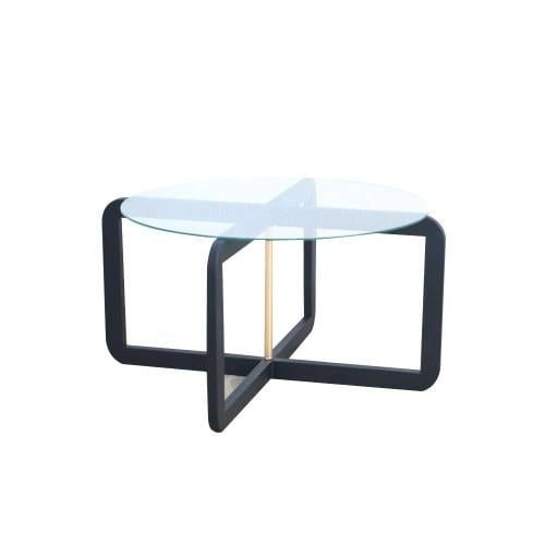 طاولة قهوة دائرية تصميم عصري فاخر