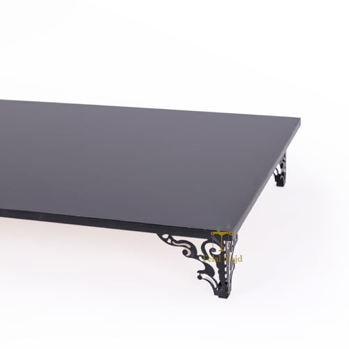 طاولة أرضية مفردة القواعد حديد قص ليزر والسطح بديل...