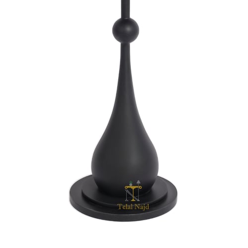 طاولة خدمة تصميم عصري رخام صناعي لون أسود