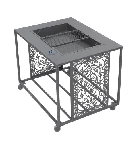 منقل حطب 80*60*50