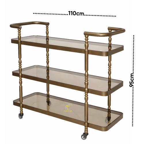 عربية ديكور فخم لون نحاسي